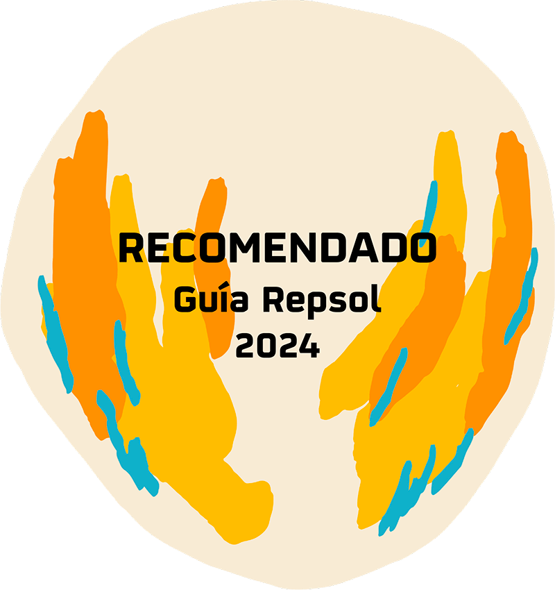 Repsol guide recommendation sticker